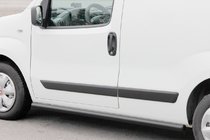 Fiat Fiorino/Qubo 2008-2024 Rury Boczne Ø60 Czarne (2 szt., Stal Nierdzewna) zdjęcia 3