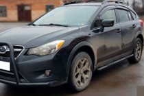 Subaru XV 2011-2017 Rury Boczne BB002 Czarny (2 szt., Stal Nierdzewna) zdjęcia 1