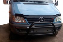Mercedes Sprinter W901/902/903/904/905 1995–2006 Pałąk Przedni WT022 Czarny (Stal Nierdzewna) 1995-2000 zdjęcia 1