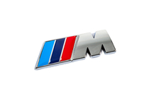 BMW Emblemat M 85mm x 30mm (Stal Nierdzewna) zdjęcia 3