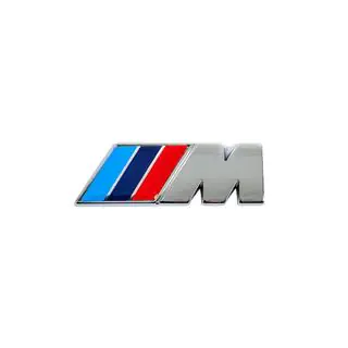 Emblemat M 85mm x 30mm (Stal Nierdzewna) zdjęcia 1