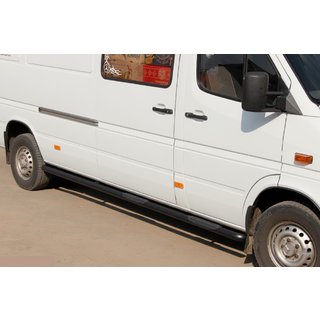 Rury Boczne Black (2 szt., Stal Nierdzewna) Volkswagen LT 1995-2006 zdjęcia 1