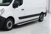 Renault Master 2011-2023 Progi Boczné Fullmond (2 szt., Aluminium) zdjęcia 1