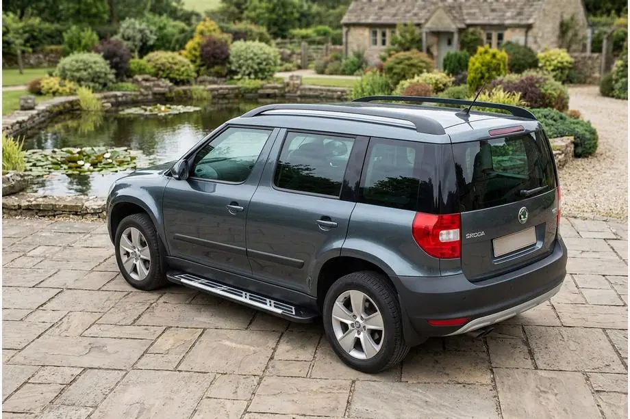 Skoda Yeti 2009-2017 Progi Boczné Sunrise (2 szt., Aluminium) Image