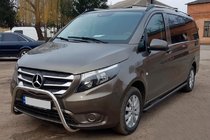 Mercedes Vito/V-class W447 2014- Rury Boczne Black (2 szt., Stal Nierdzewna) zdjęcia 3