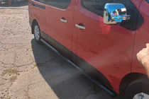 Renault Trafic 2001–2015 Rury Boczne BB002 Czarny (2 szt., Stal Nierdzewna) zdjęcia 5
