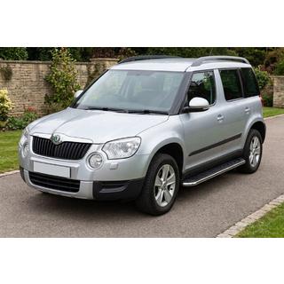 Progi Boczne Maydos V1 (2 szt., Aluminium i Stal Nierdzewna) Skoda Yeti 2009-2017 zdjęcia 1