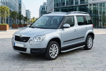 Skoda Yeti 2009-2017 Progi Boczne Tayga Grey (2 szt., Aluminium) zdjęcia 1