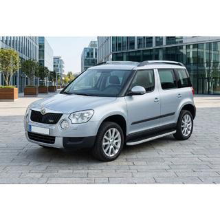 Progi Boczne Tayga Grey (2 szt., Aluminium) Skoda Yeti 2009-2017 zdjęcia 1