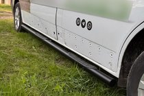 Fiat Talento 2016- Rury Boczne BB002 Czarny (2 szt., Stal Nierdzewna) zdjęcia 3