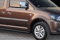 Volkswagen Caddy 2020- Rury Boczne BB001 Czarny (2 szt., Stal Nierdzewna) zdjęcia 8