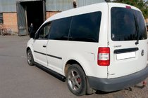 Volkswagen Caddy 2020- Rury Boczne BB001 Czarny (2 szt., Stal Nierdzewna) zdjęcia 4