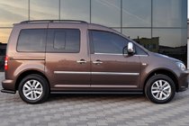 Volkswagen Caddy 2020- Rury Boczne BB001 Czarny (2 szt., Stal Nierdzewna) zdjęcia 9