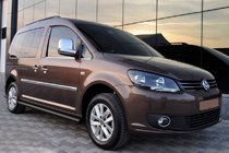 Volkswagen Caddy 2020- Rury Boczne BB001 Czarny (2 szt., Stal Nierdzewna) zdjęcia 1