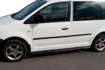 Volkswagen Caddy 2020- Rury Boczne BB001 Czarny (2 szt., Stal Nierdzewna) zdjęcia 5