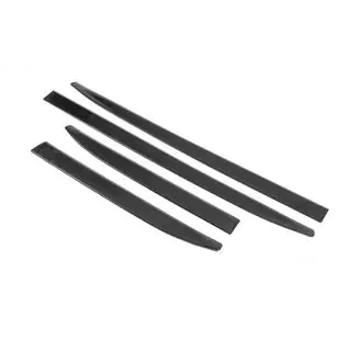 Listwy drzwiowe (4 szt, czarne) Infiniti QX80 2013-2024 zdjęcia 2