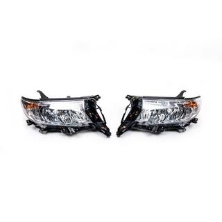 Przednie reflektory reflektorowe Oryginał (2017+, 2 szt) Toyota Land Cruiser Prado 150 2009-2023 zdjęcia 3