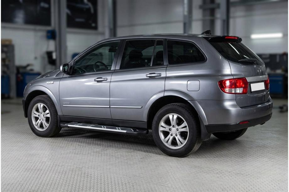 SsangYong Action 2005-2018 Progi Boczné Sunrise (2 szt., Aluminium) Image
