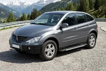 SsangYong Action 2005-2018 Progi Boczné RedLine V1 (2 szt., Aluminium) zdjęcia 1