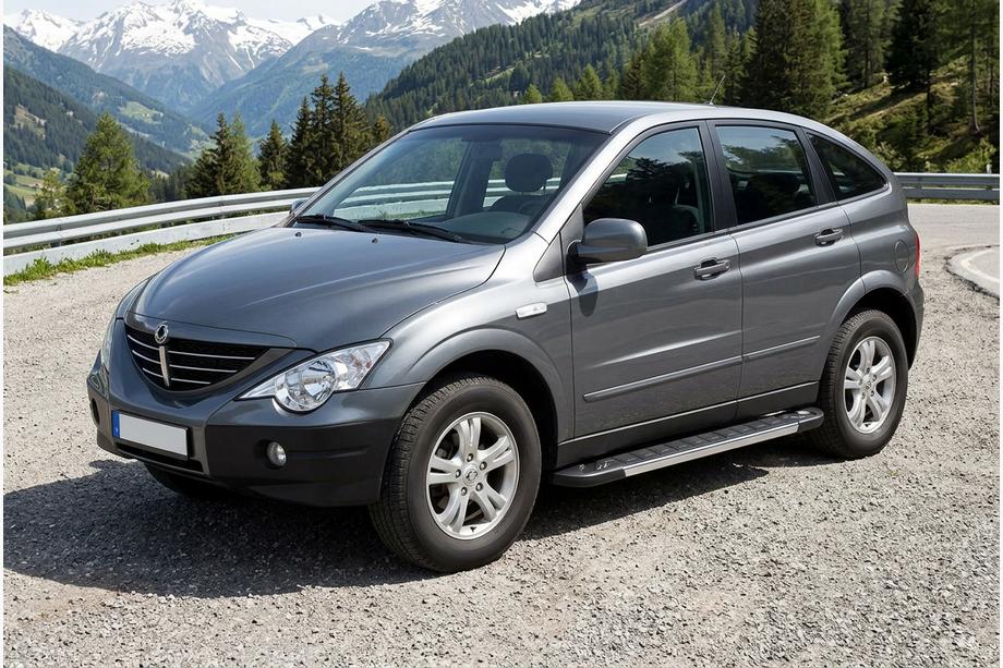SsangYong Action 2005-2018 Progi Boczné RedLine V1 (2 szt., Aluminium) Image