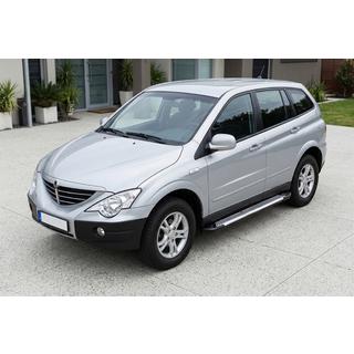 Progi Boczne Line (2 szt., Aluminium) SsangYong Action 2005-2018 zdjęcia 1