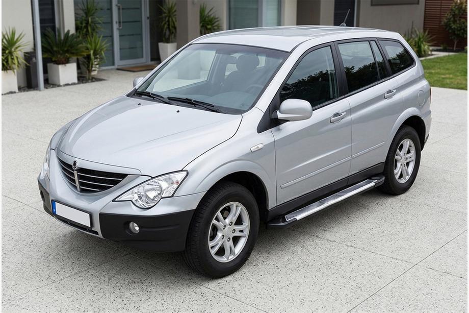 SsangYong Action 2005-2018 Progi Boczne Line (2 szt., Aluminium) Image