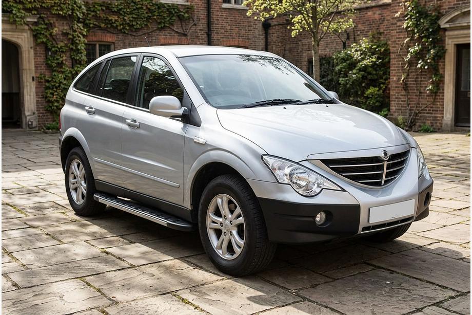 SsangYong Action 2005-2018 Progi Boczné Duru (2 szt., Aluminium) Image