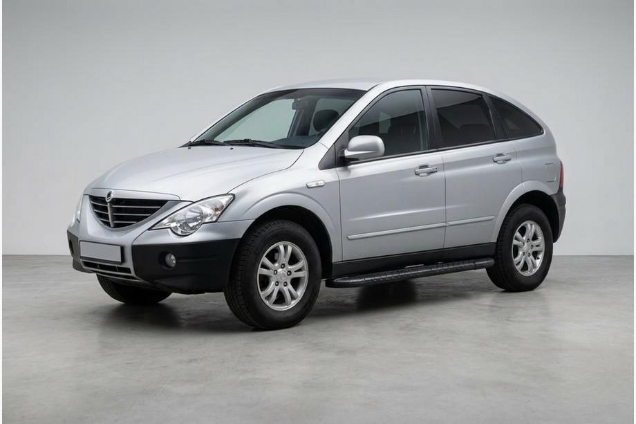 SsangYong Action 2005-2018 Progi Boczné Bosphorus Black (2 szt., Aluminium) Image
