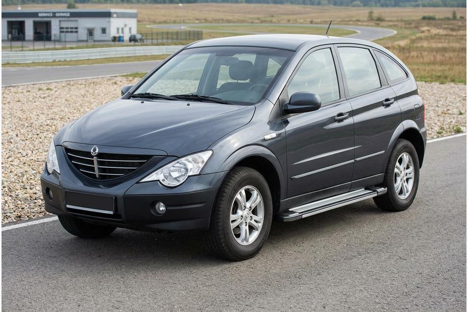 SsangYong Action 2005-2018 Progi Boczné Rainbow (2 szt., Aluminium) Image