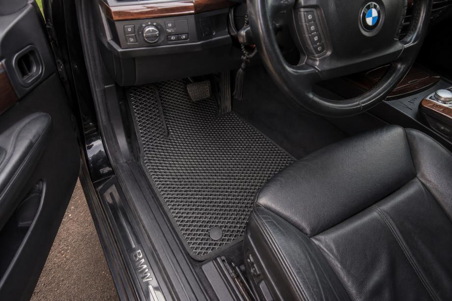 BMW 7 Series E65/66 2001-2008 Dywaniki EVA (do E66, czarne) Image