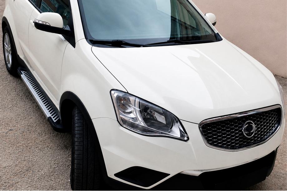 SsangYong Korando 2010-2019 Progi Boczne Line (2 szt., Aluminium) Image