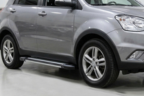 SsangYong Korando 2010-2019 Progi Boczné Rainbow (2 szt., Aluminium) zdjęcia 1