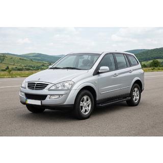 Progi Boczné Allmond Black (2 szt., Aluminium) SsangYong Kyron 2005-2014 zdjęcia 1