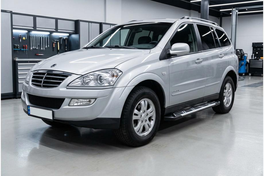 SsangYong Kyron 2005-2014 Progi Boczné Sunrise (2 szt., Aluminium) Image