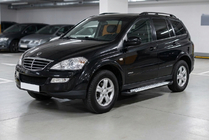 SsangYong Kyron 2005-2014 Progi boczne Allmond Grey (2 szt., aluminium) zdjęcia 1