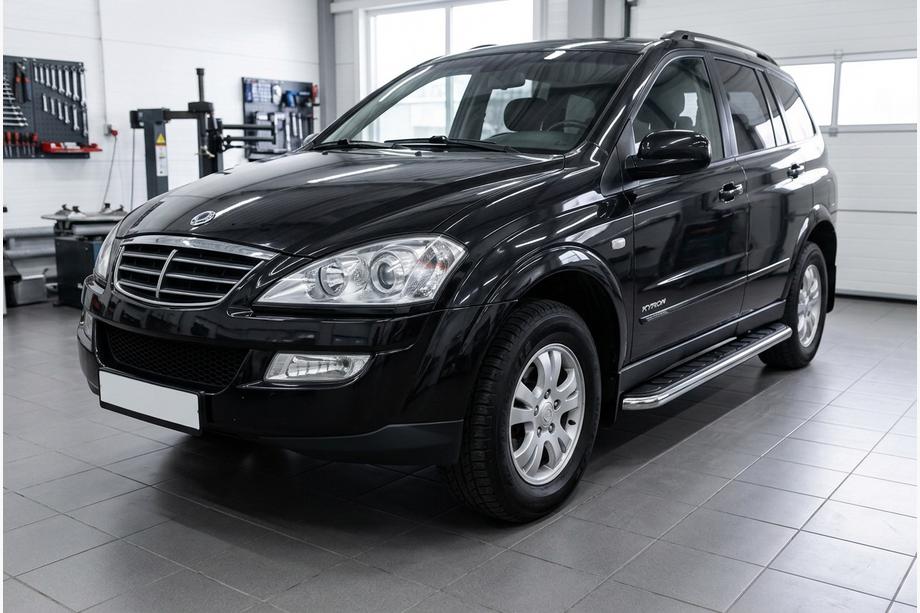 SsangYong Kyron 2005-2014 Progi Boczne Maydos V1 (2 szt., Aluminium i Stal Nierdzewna) Image