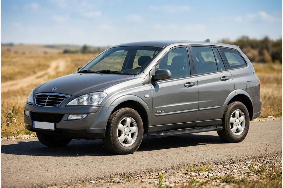 SsangYong Kyron 2005-2014 Progi Boczne RedLine Black (2 szt., Aluminium) Image