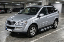 SsangYong Kyron 2005-2014 Progi Boczné Rainbow (2 szt., Aluminium) zdjęcia 1