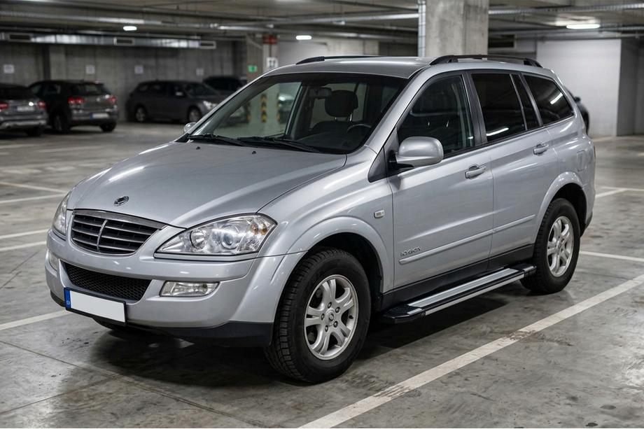 SsangYong Kyron 2005-2014 Progi Boczné Rainbow (2 szt., Aluminium) Image