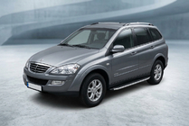 SsangYong Kyron 2005-2014 Progi Boczné Fullmond (2 szt., Aluminium) zdjęcia 1