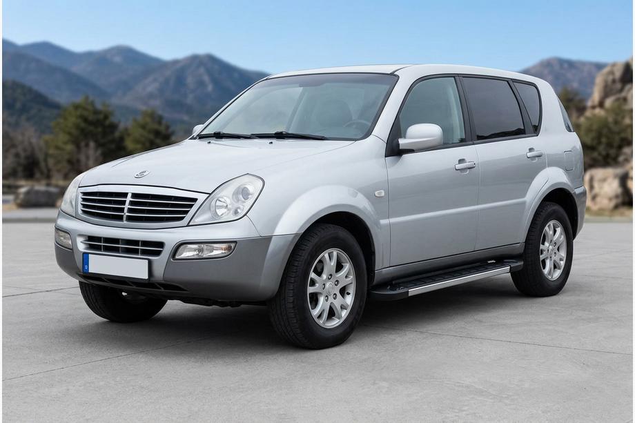 SsangYong Rexton I 2001-2017 Progi Boczné RedLine V1 (2 szt., Aluminium) 2012-2017 Image