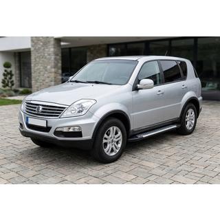 Progi Boczne Line (2 szt., Aluminium) SsangYong Rexton I 2001-2017 zdjęcia 1