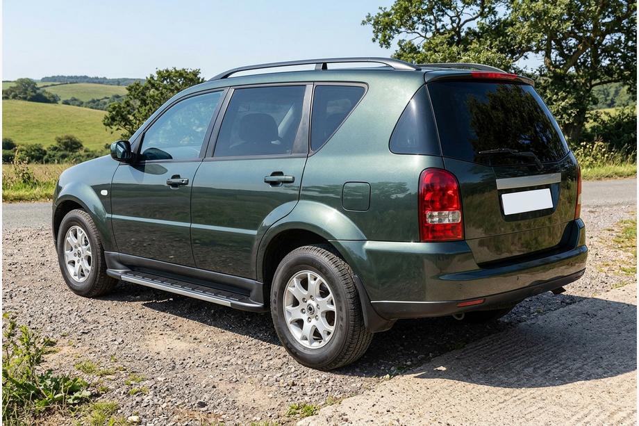 SsangYong Rexton I 2001-2017 Progi Boczné Duru (2 szt., Aluminium) Image