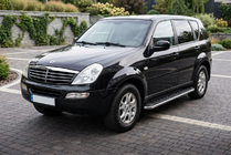SsangYong Rexton I 2001-2017 Progi Boczne Maydos V1 (2 szt., Aluminium i Stal Nierdzewna) 2012-2017 zdjęcia 1