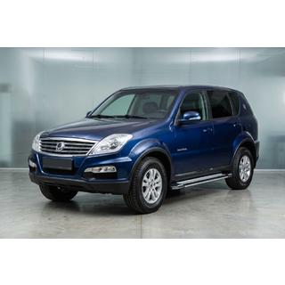 Progi Boczné Rainbow (2 szt., Aluminium) SsangYong Rexton I 2001-2017 zdjęcia 1