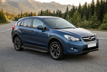 Subaru XV 2011-2017 Progi Boczné Allmond Black (2 szt., Aluminium) zdjęcia 1