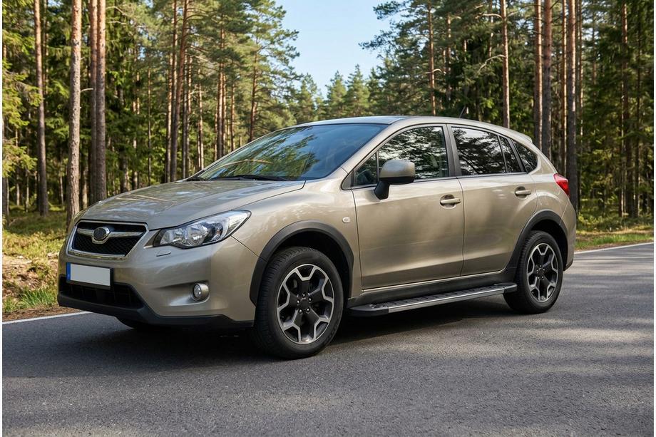 Subaru XV 2011-2017 Progi Boczné RedLine V1 (2 szt., Aluminium) Image