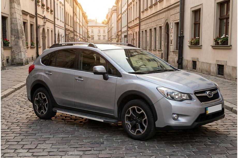 Subaru XV 2011-2017 Progi Boczné Duru (2 szt., Aluminium) Image