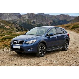 Progi Boczné Bosphorus Black (2 szt., Aluminium) Subaru XV 2011-2017 zdjęcia 1