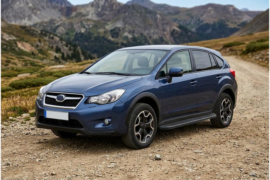 Subaru XV 2011-2017 Progi Boczné Bosphorus Black (2 szt., Aluminium) Image